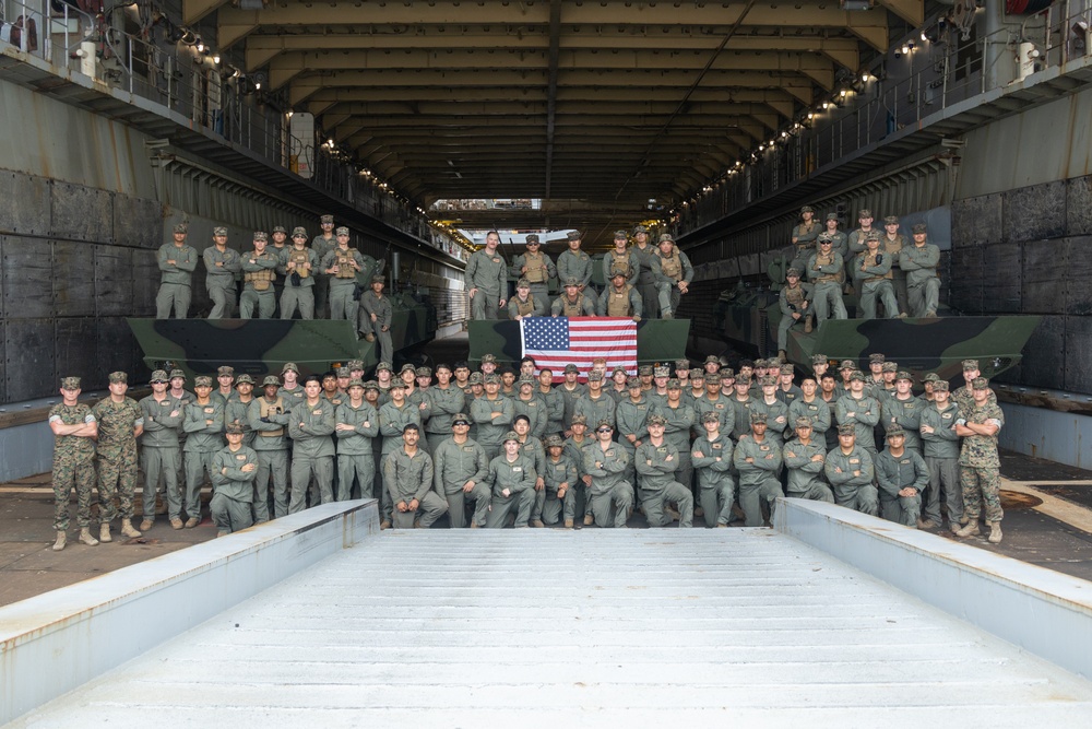 Alpha Company, 2d Assault Amphibian Battalion, 2d Marine Division Well Deck Rehearsal