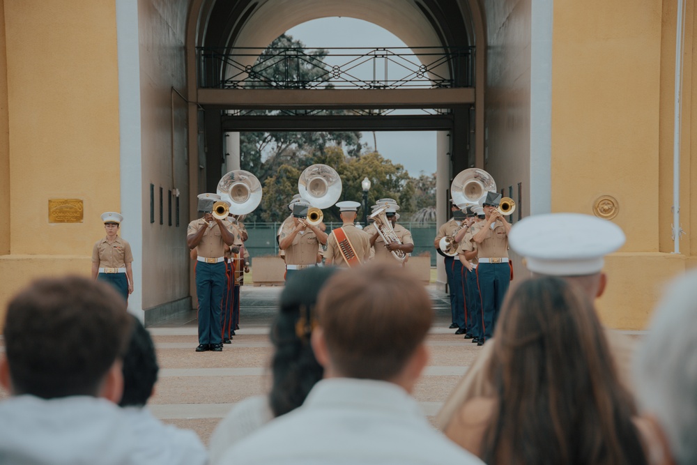 Morning Colors Ceremony and Echo Company Graduation