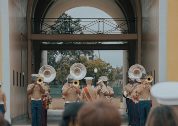 Morning Colors Ceremony and Echo Company Graduation