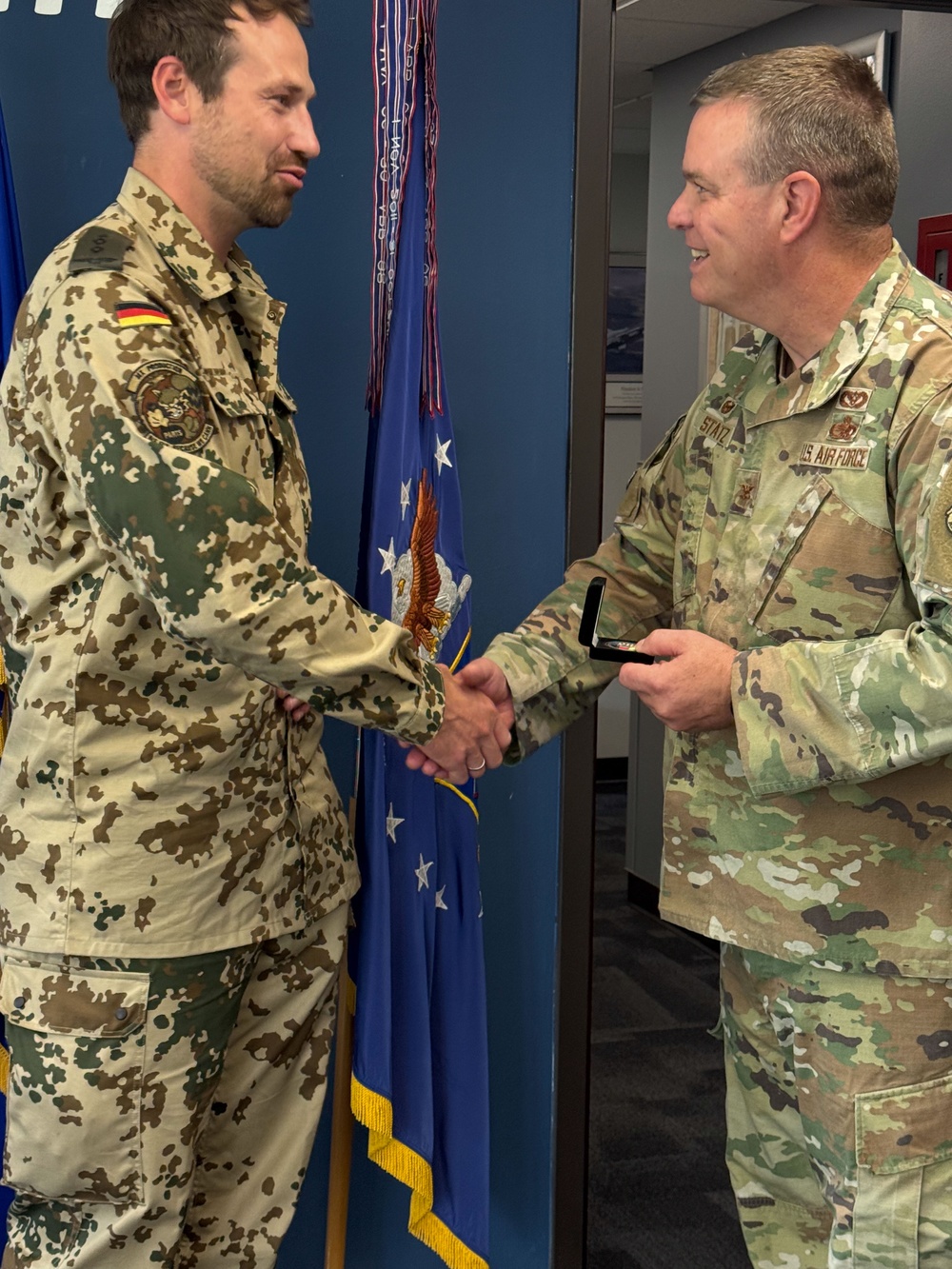 115th Fighter Wing Welcomes German Officers