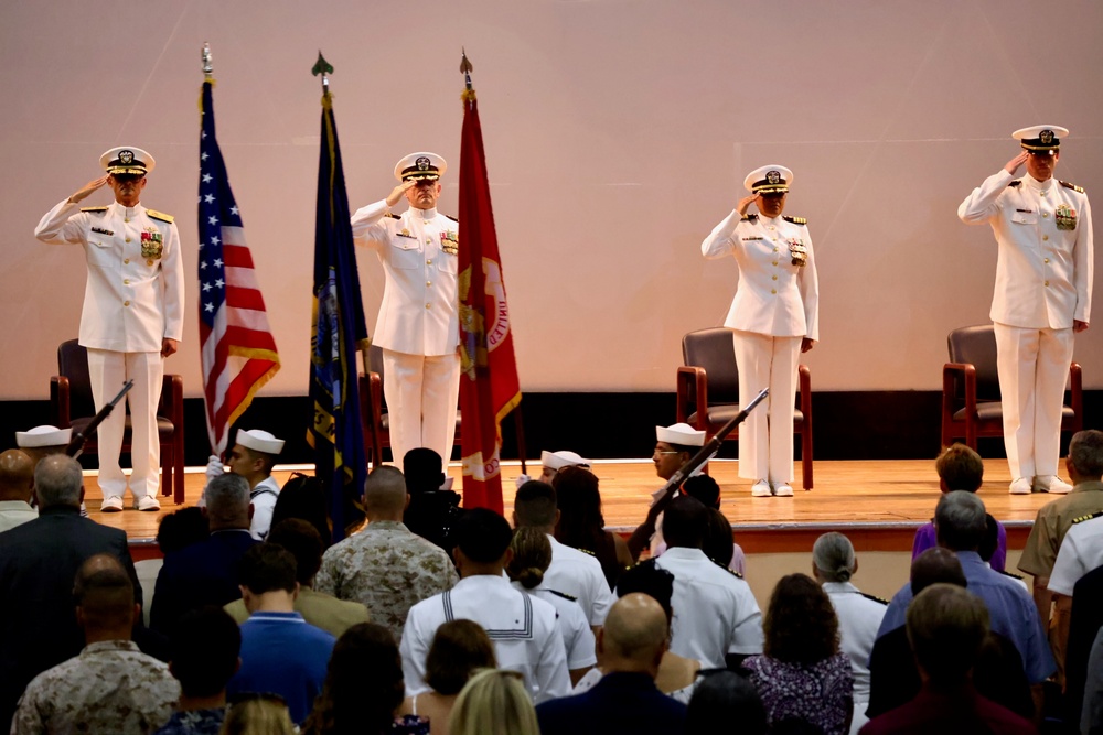 NMRTC Twentynine Palms Holds Change of Command Ceremony