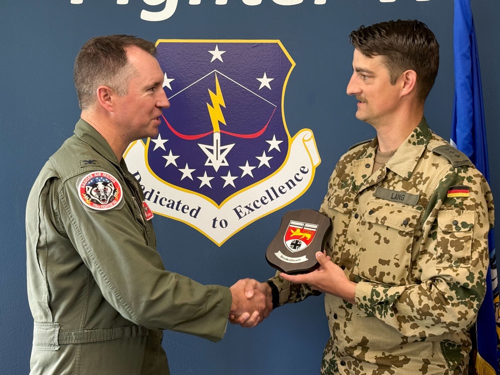 115th Fighter Wing Welcomes German Officers