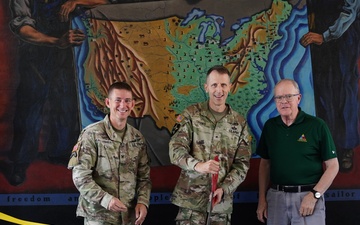 WWII US Army Soldier and Surrealist Painter Mural Rediscovered and Restored