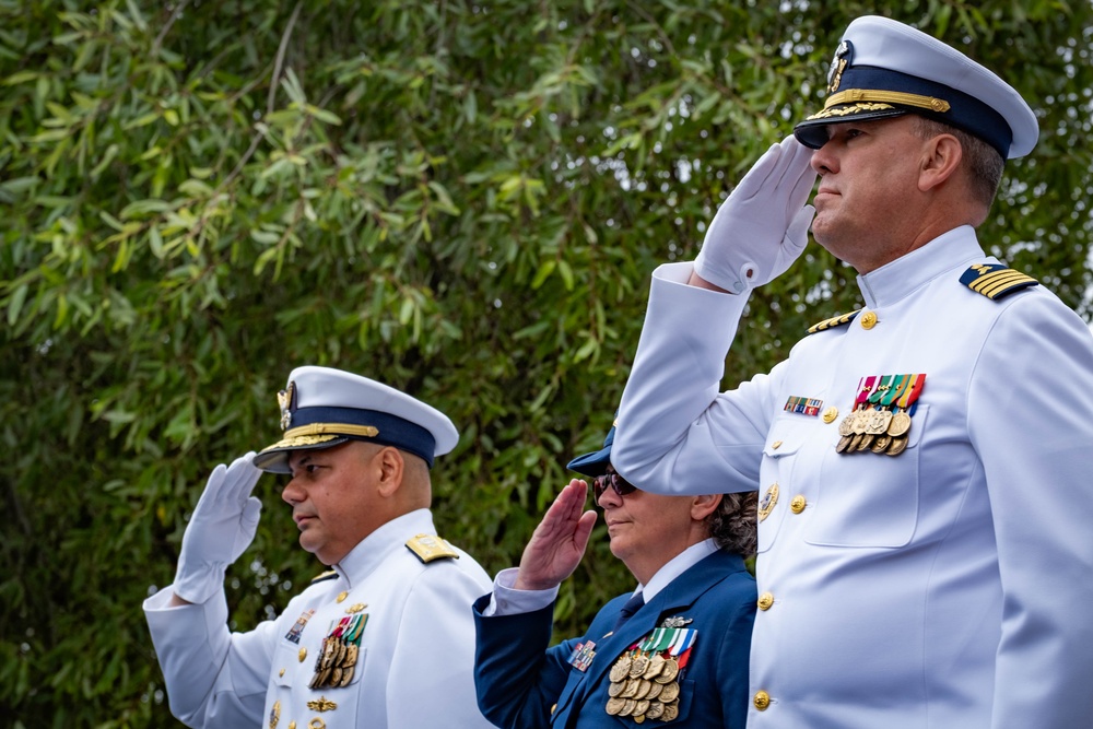 U.S. Coast Guard Pacific Area holds retirement ceremony