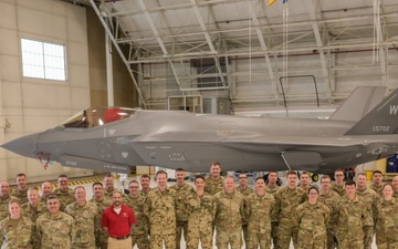 The 115th Fighter Wing Welcomes Two German Air Force Officers