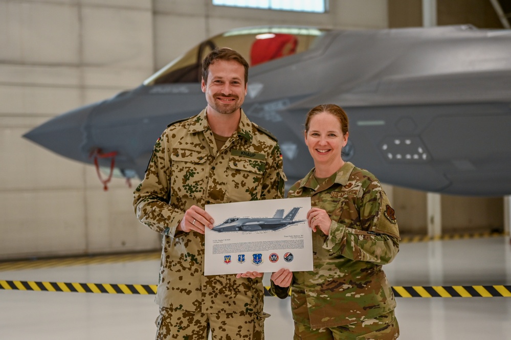 115th Fighter Wing Welcomes German Officers