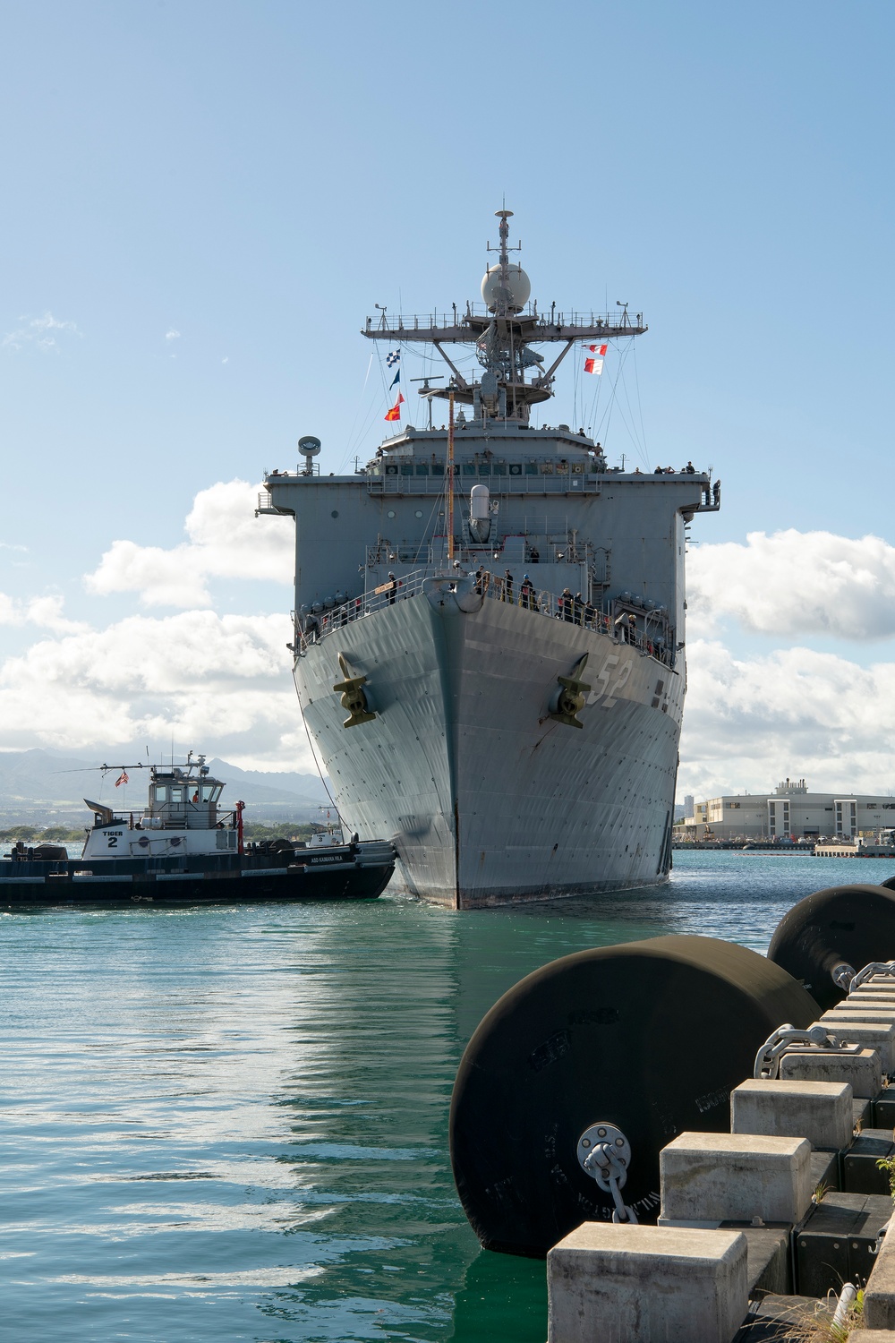 USS Pearl Harbor (LSD 52) Visits Namesake