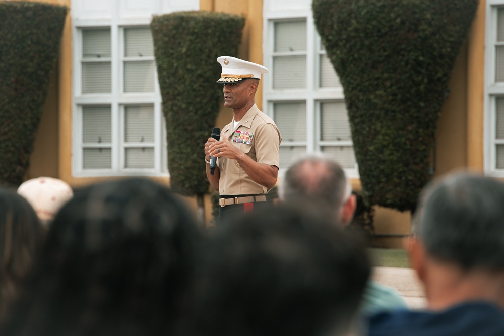 Bravo Company Graduation and Morning Colors