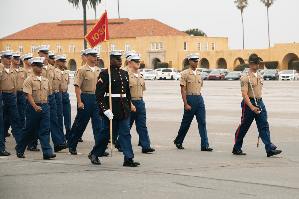 Bravo Company Graduation and Morning Colors