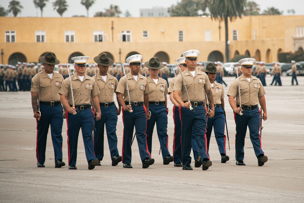 Bravo Company Graduation and Morning Colors