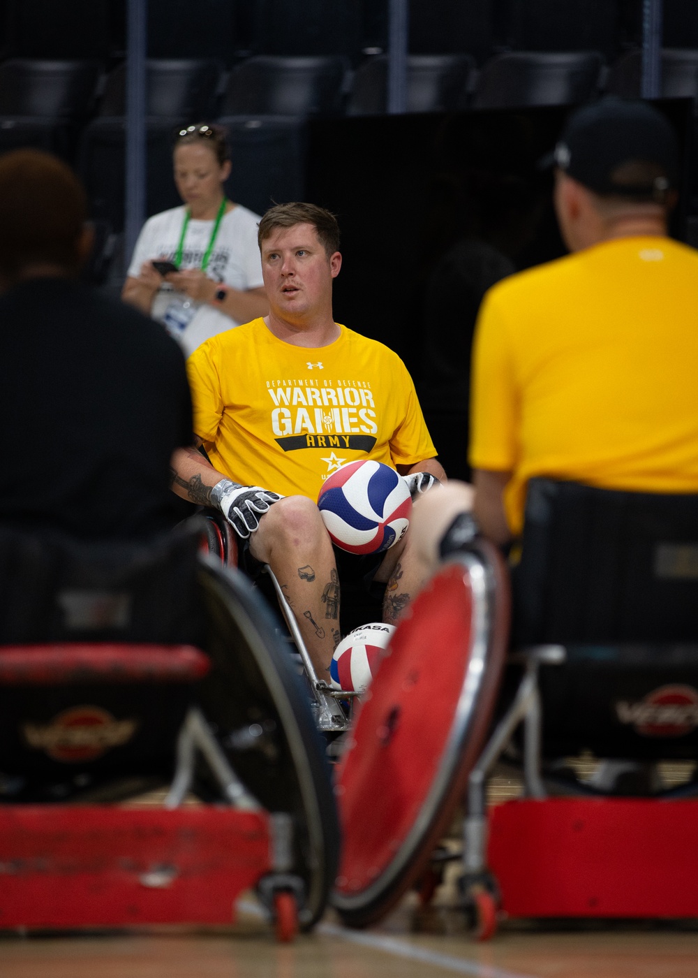 DoD Warrior Games Wheelchair Rugby Familiarization