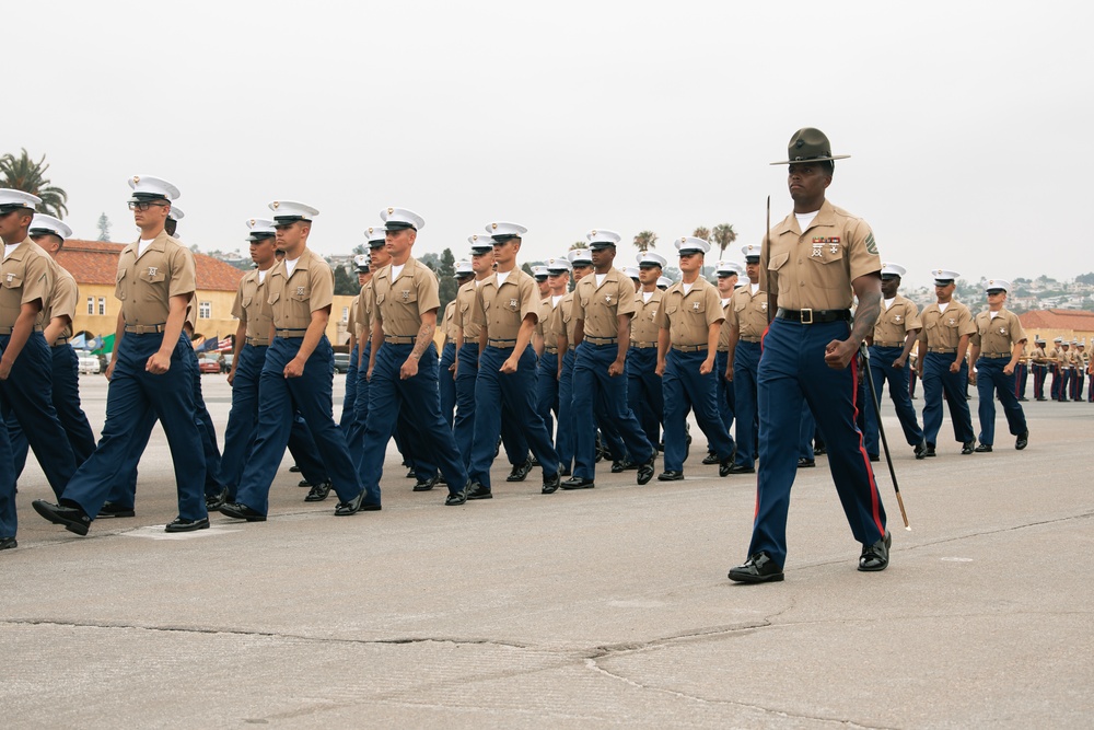 Bravo Company Graduation and Morning Colors