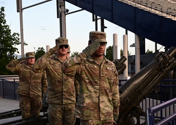 Utah National Guard Supports Stadium of Fire Event with Artillery and Flyover