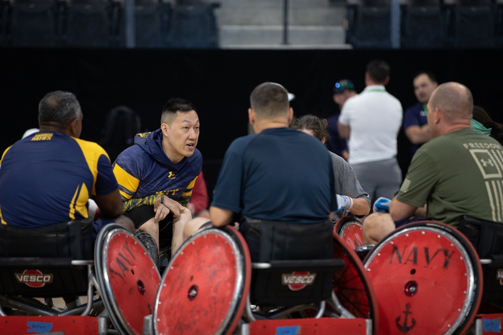 DoD Warrior Games Wheelchair Rugby Familiarization