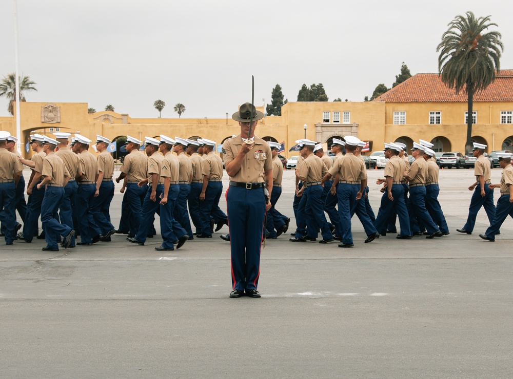 Bravo Company Graduation and Morning Colors