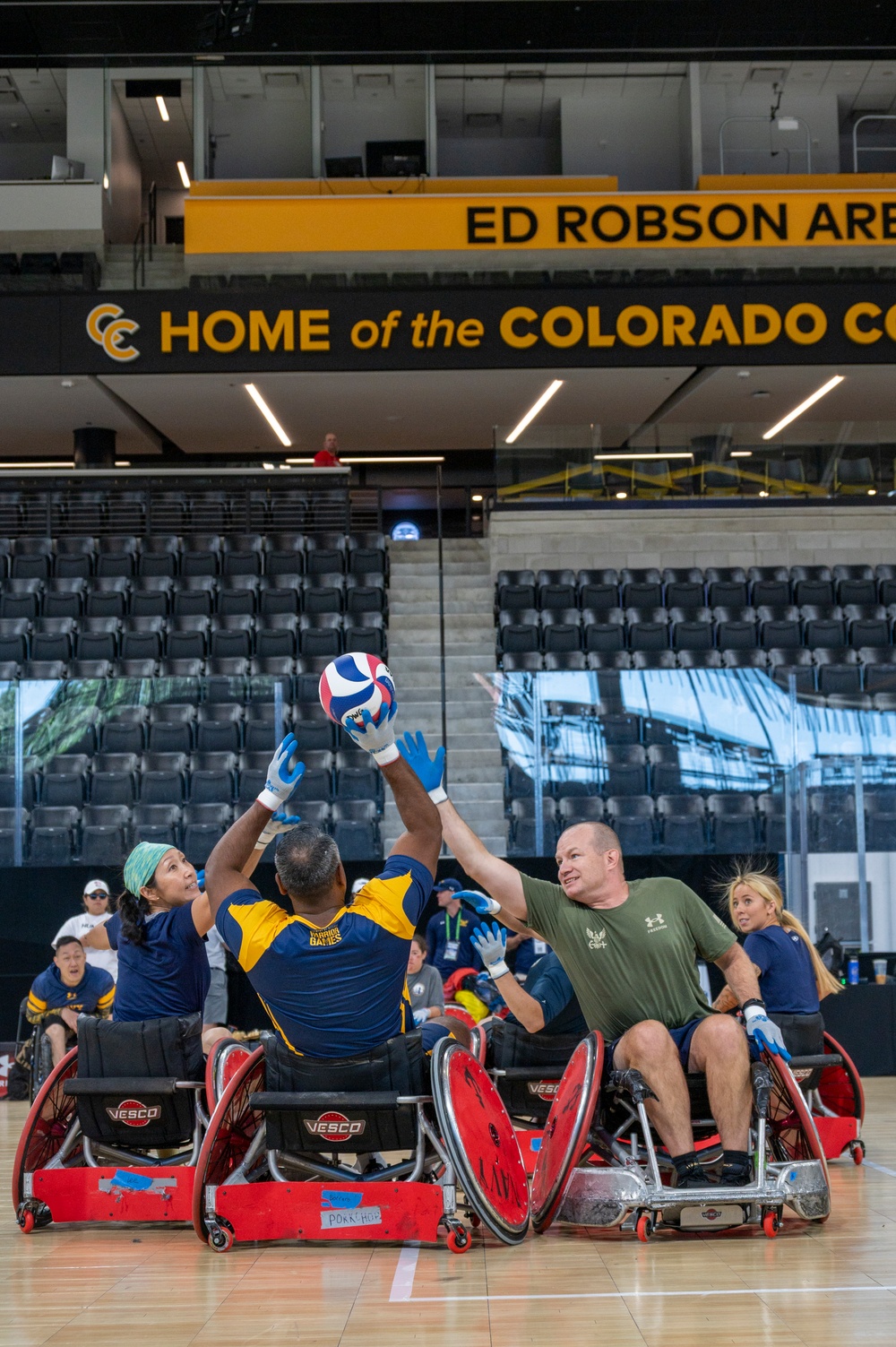 DoD Warrior Games Wheelchair Rugby Familiarization