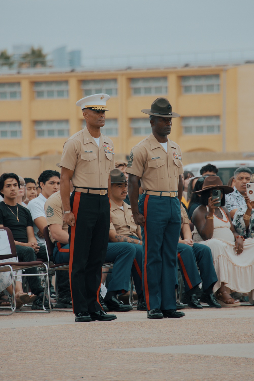 Morning Colors Ceremony and Echo Company Graduation