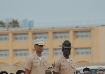 Morning Colors Ceremony and Echo Company Graduation