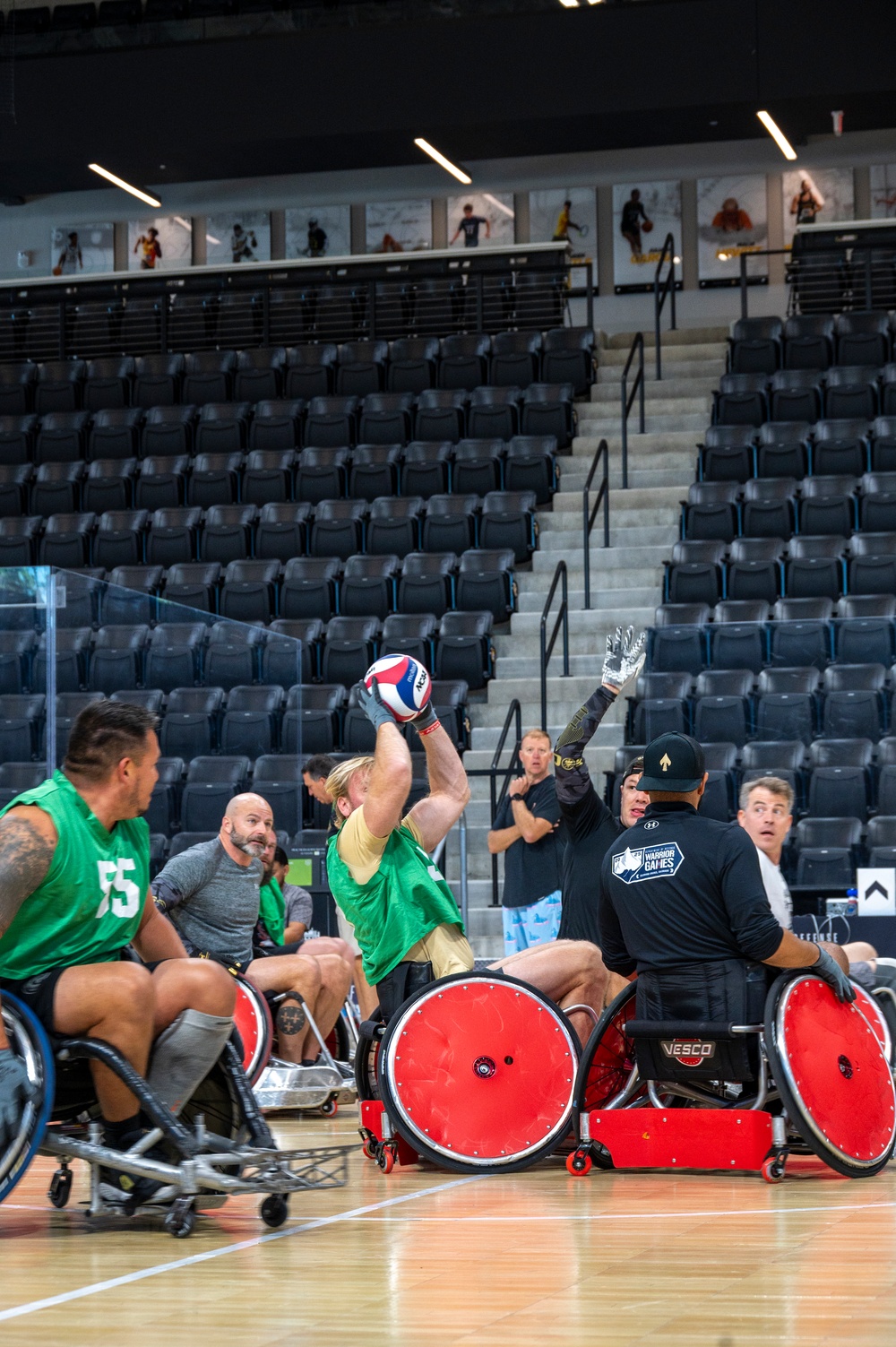 DoD Warrior Games Wheelchair Rugby Familiarization