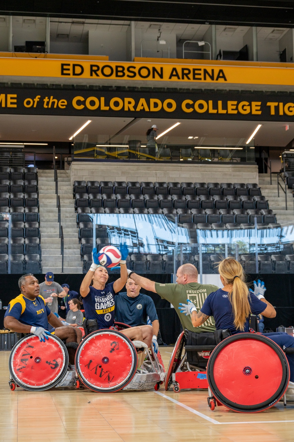 DoD Warrior Games Wheelchair Rugby Familiarization