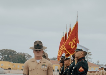 Morning Colors Ceremony and Echo Company Graduation