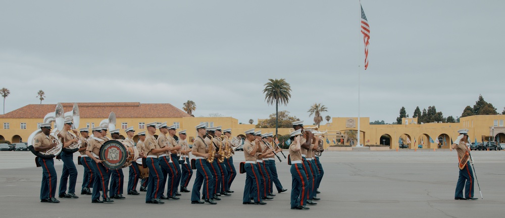 Morning Colors Ceremony and Echo Company Graduation