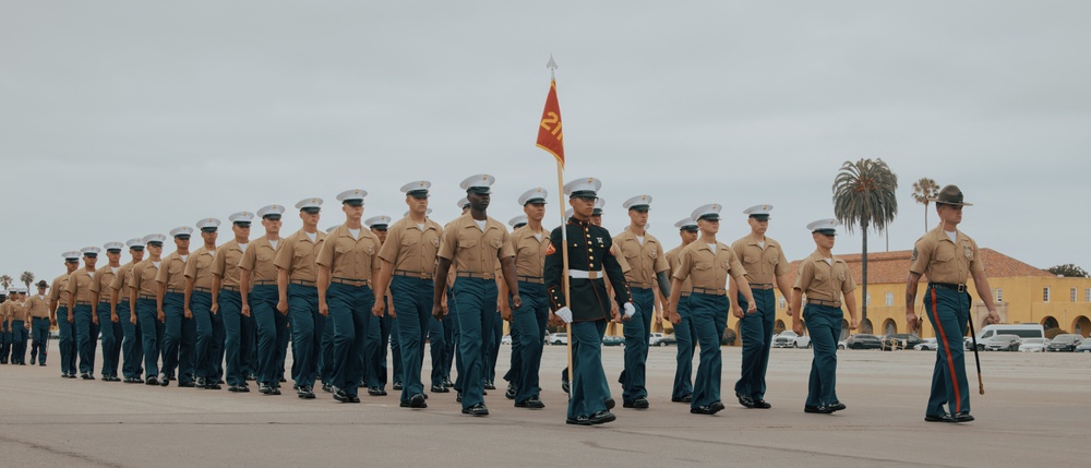Morning Colors Ceremony and Echo Company Graduation