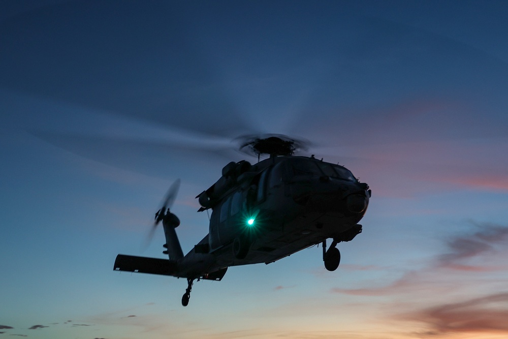 USNS Comfort Flight Operations