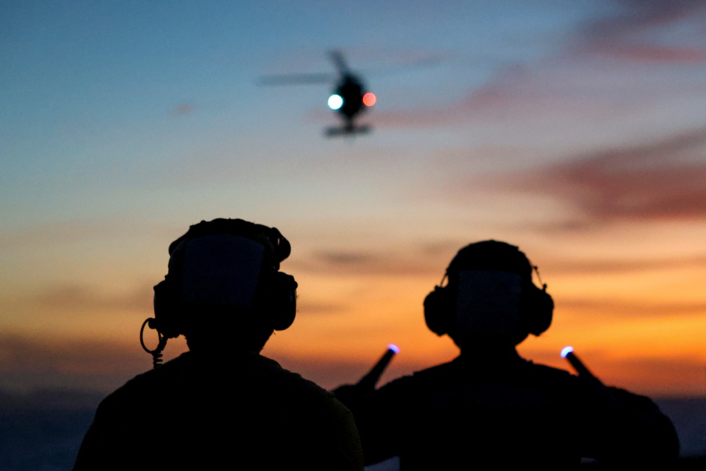 USNS Comfort Flight Operations