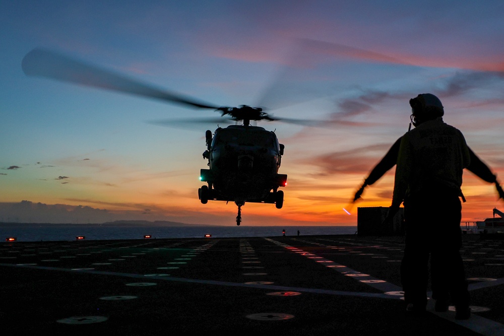 USNS Comfort Flight Operations