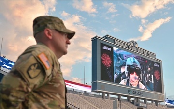 Utah National Guard Supports Stadium of Fire Event with Artillery and Flyover