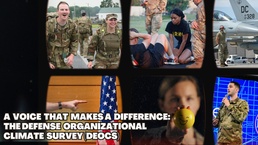 A Voice That Makes A Difference: The Defense Organizational Climate Survey (DEOCS)