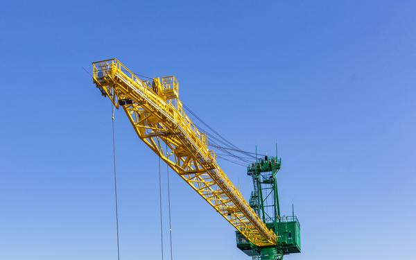 Arrival of new portal crane 52