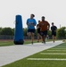 Recruiting Sub-Station conducts PT with Caldwell High School