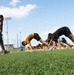 Recruiting Sub-Station conducts PT with Caldwell High School