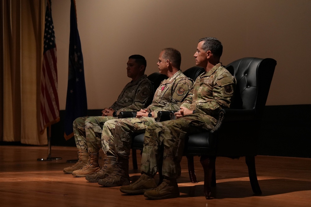 27th Special Operations Wing holds Command Chief change of responsibility ceremony