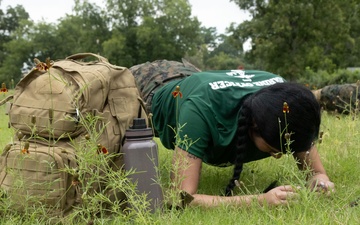 Officer Selection Team Austin conducts a conditioning hike