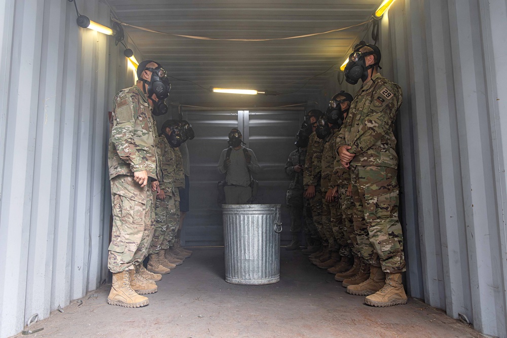 U.S. Air Force Academy BCT Class of 2029 CBRNE