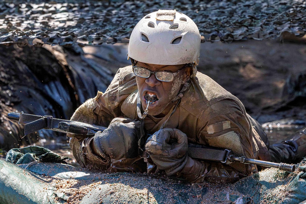U.S. Air Force Academy BCT Class of 2029 Assault Course