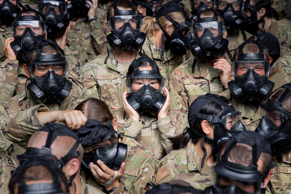 U.S. Air Force Academy BCT Class of 2029 CBRNE