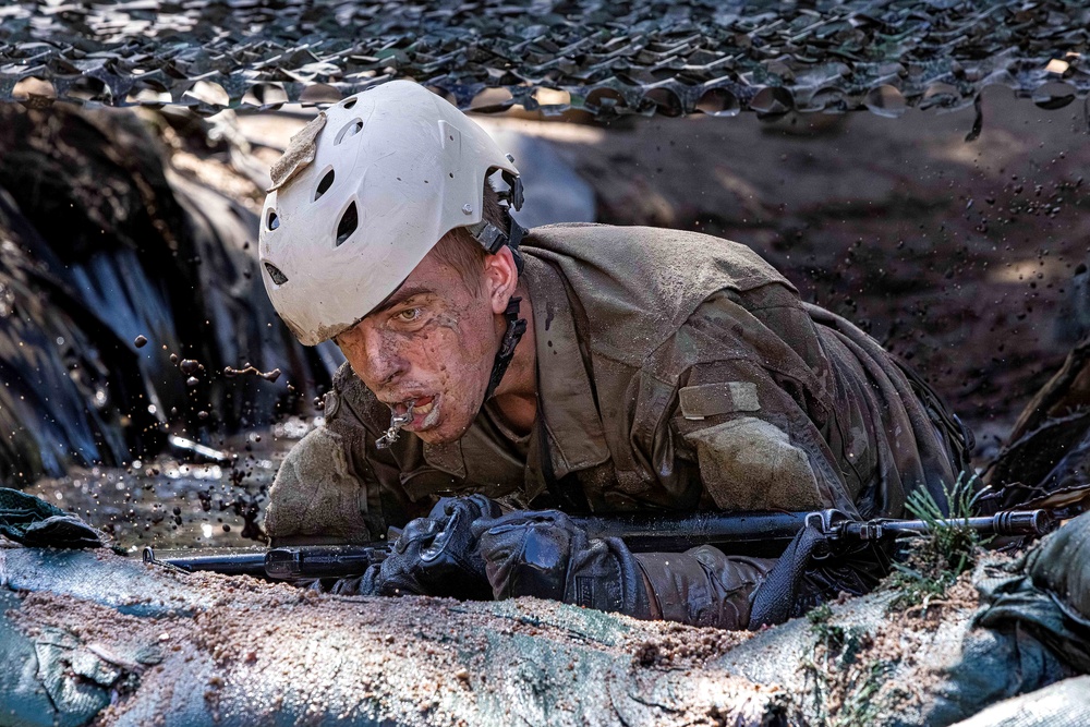 U.S. Air Force Academy BCT Class of 2029 Assault Course