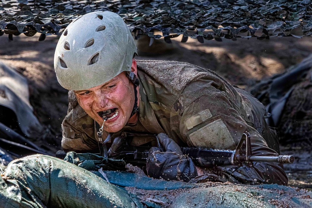 U.S. Air Force Academy BCT Class of 2029 Assault Course