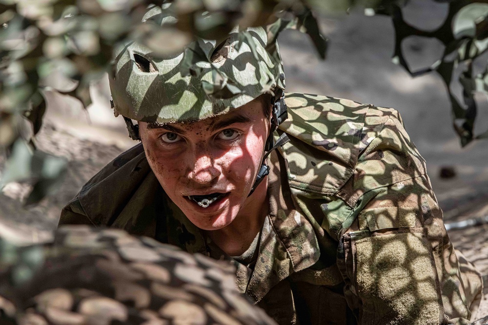 U.S. Air Force Academy BCT Class of 2029 Assault Course