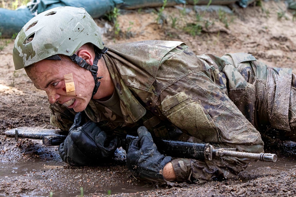 U.S. Air Force Academy BCT Class of 2029 Assault Course