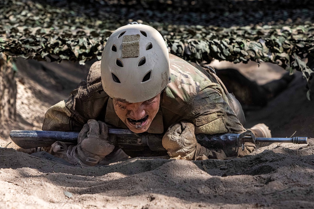 U.S. Air Force Academy BCT Class of 2029 Assault Course