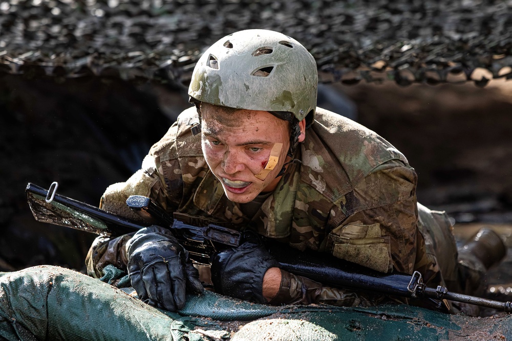 U.S. Air Force Academy BCT Class of 2029 Assault Course