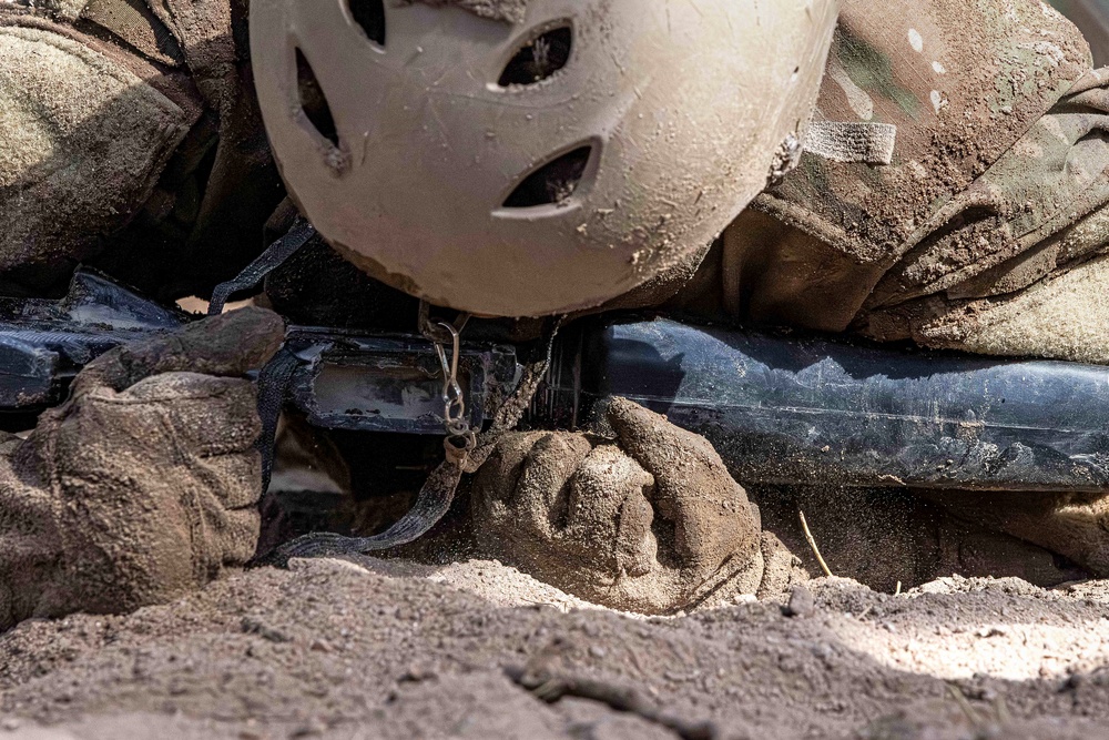 U.S. Air Force Academy BCT Class of 2029 Assault Course