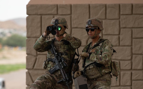 41st Engineer Battalion improves visibility on the southern border
