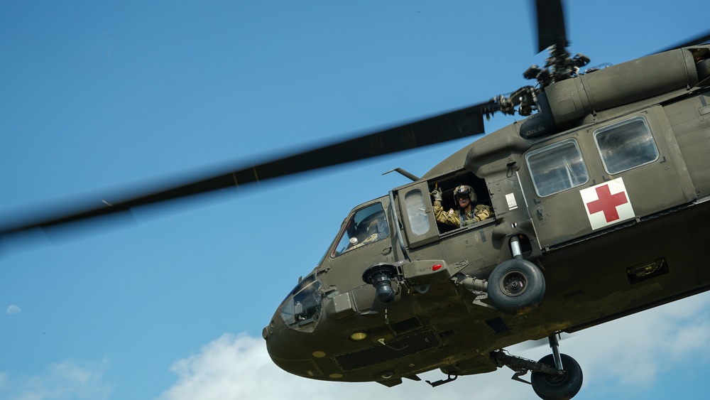 Joint service members participate in 'Operation Dustoff Vigilance'