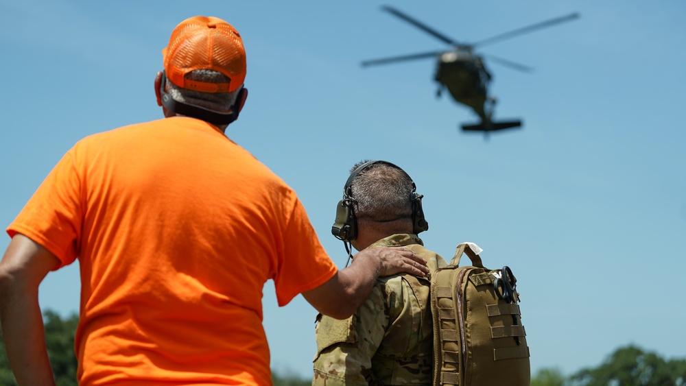 Joint service members participate in 'Operation Dustoff Vigilance'